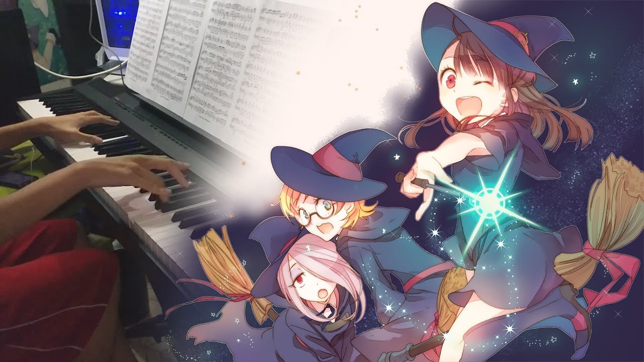 【小魔女學園ED2/Little Witch Academia ED2】「透明な翼 / Toumei na Tsubasa」(Piano Cover) (リトルウィッチアカデミア ED2)