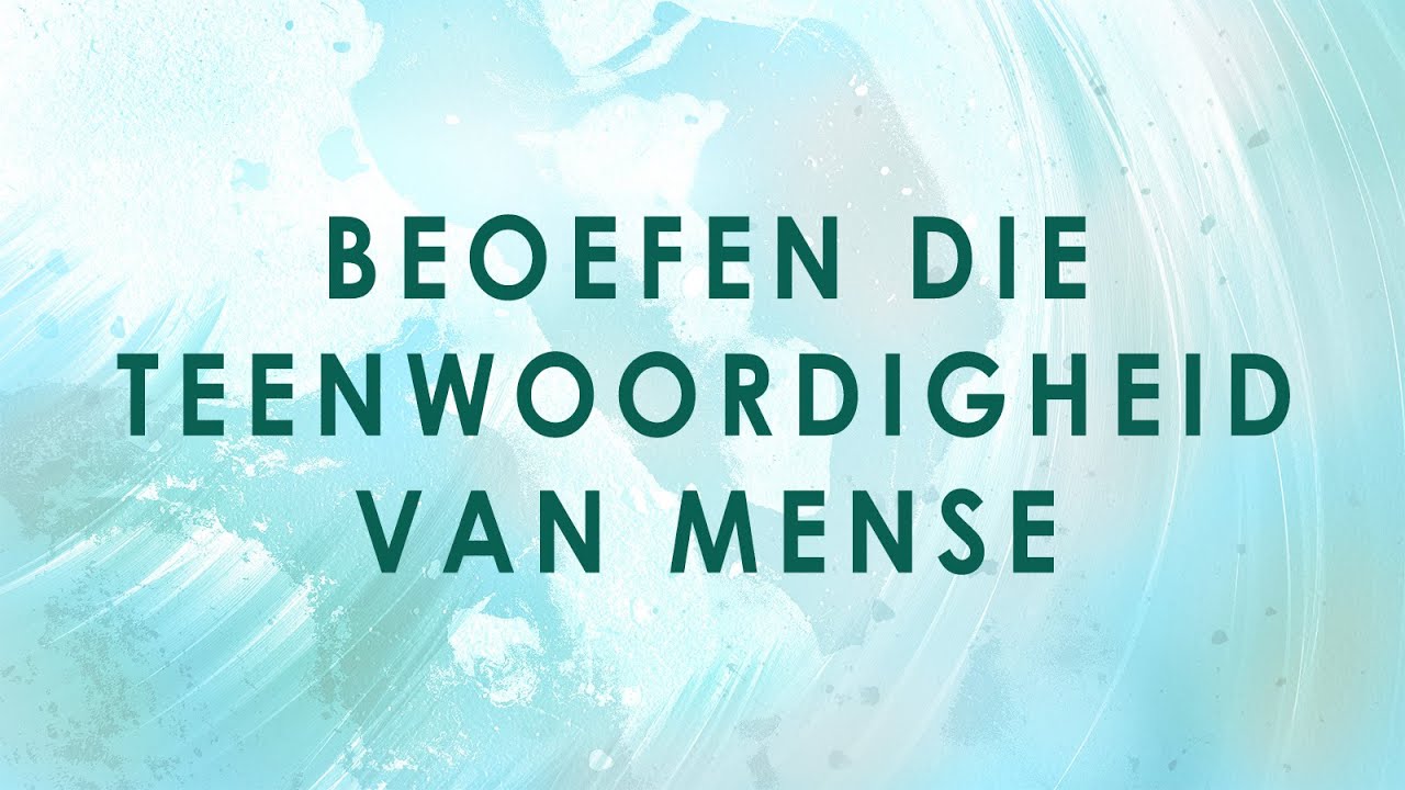 2 September 2018: Mosaïek AM / Trevor Hudson / Geloofsgewoontes wat my lewe gee