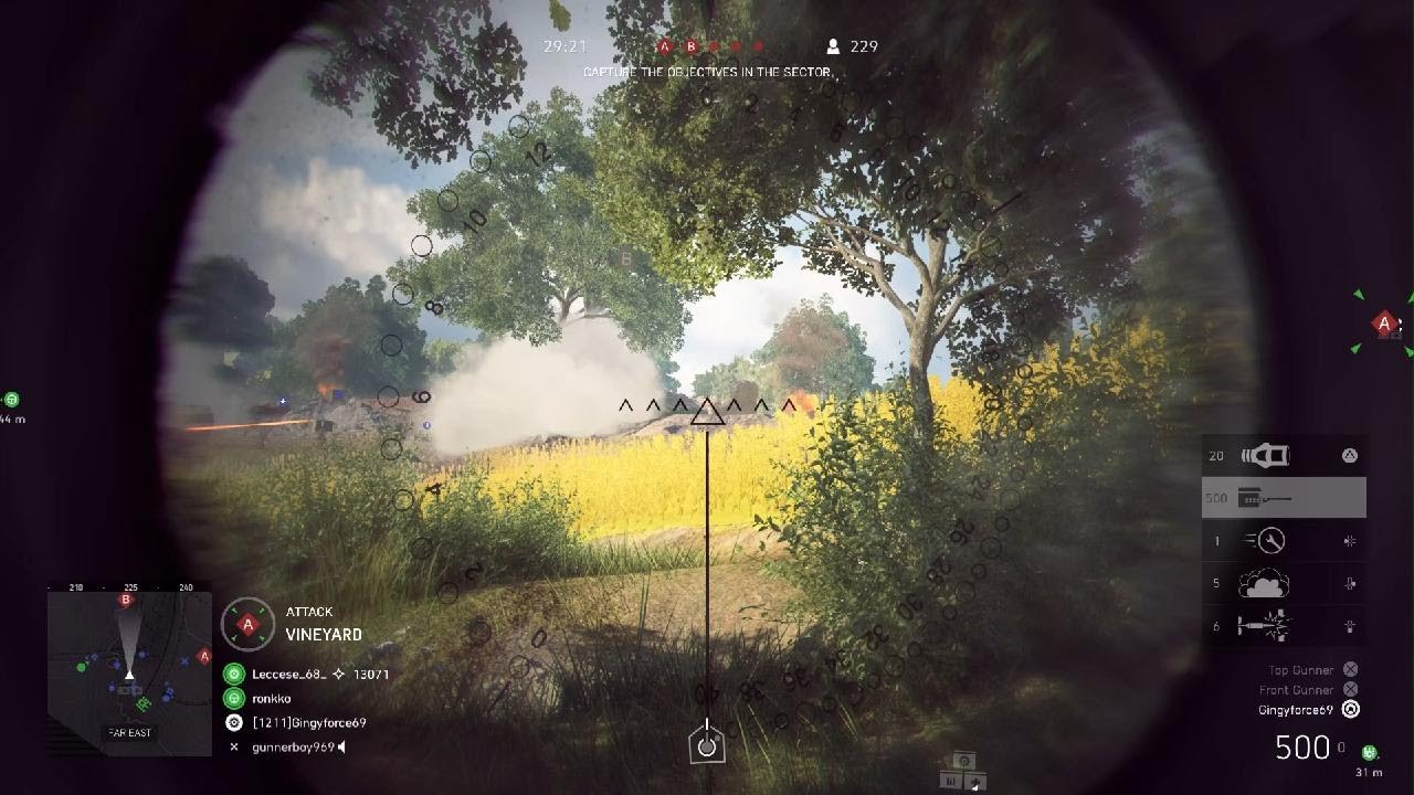 Battlefield V Tiger Tank 71-0 kills