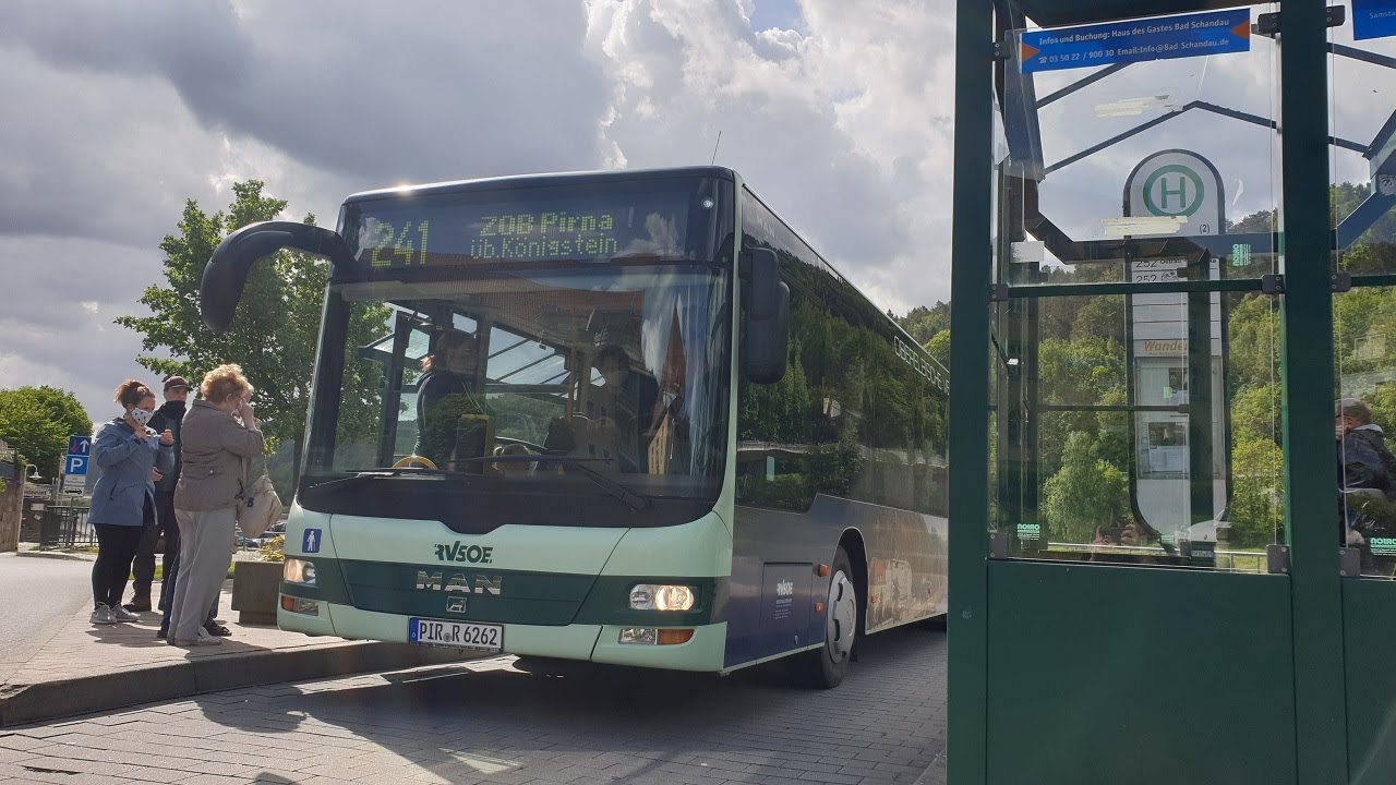 [Mitfahrt] MAN A20 Lion's City Ü NÜ323 (PIR-R 6262) Regionalverkehr Sächsische Schweiz Osterzgebirge