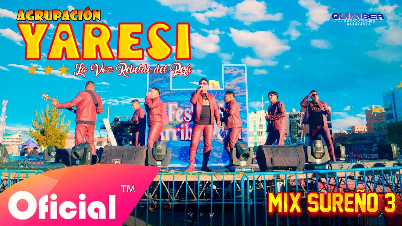 Agrupación YARESI  -  MIX SUREÑO 3 (En VIVO) Exclusivo 2025