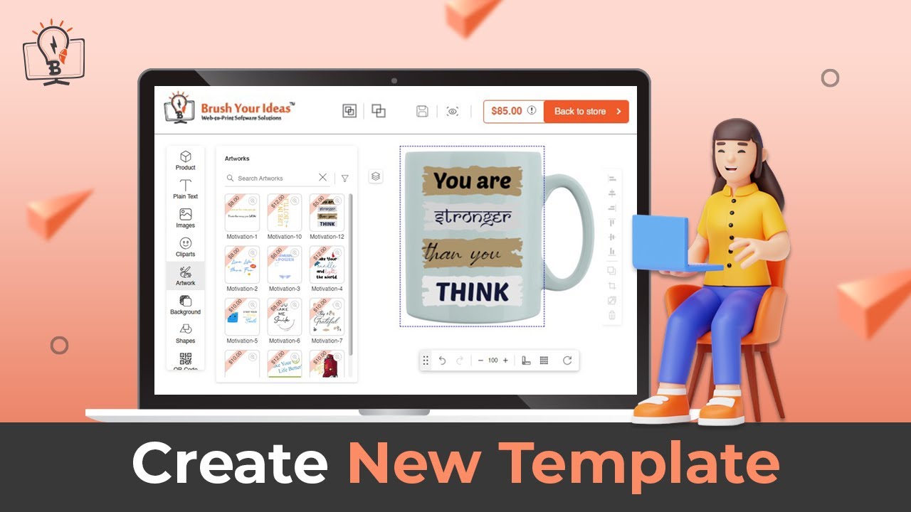 How to Create a New Template for the Product #printxpand