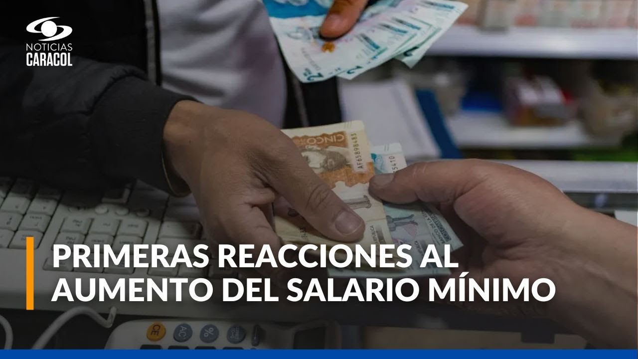 Empresarios y trabajadores reaccionan al aumento del salario m&iacute;nimo de 23,7 % para 2026