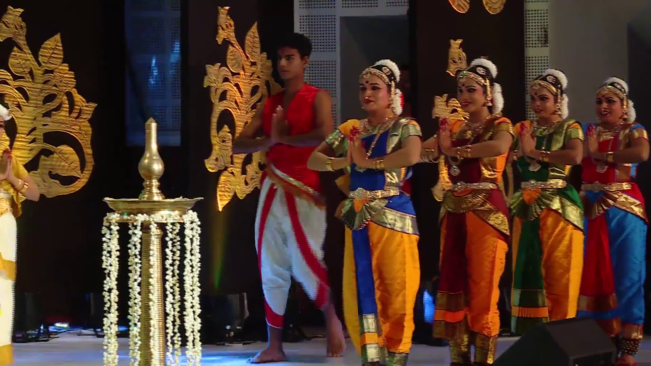 Welcome Dance performance by REDLANDS staffs In  ASHLYN'S DAY SAMAGAMAM 2016