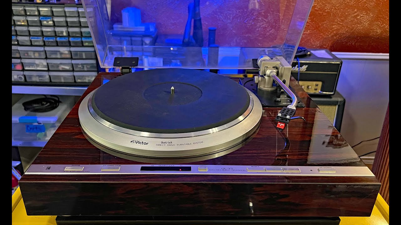 JVC Victor QL-Y5 Turntable Recapped and Restored!!  691