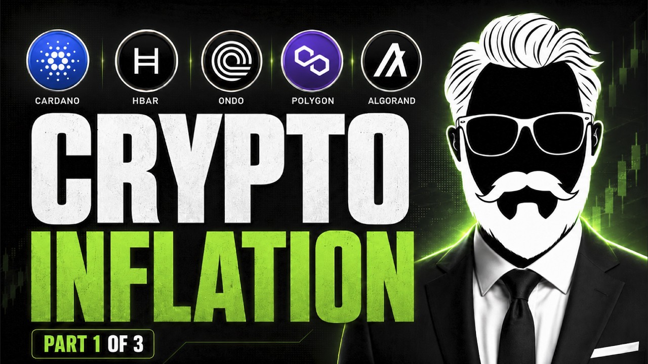 Crypto Inflation Explained ⚡ ADA, HBAR, ONDO, POL & ALGO | Part 1