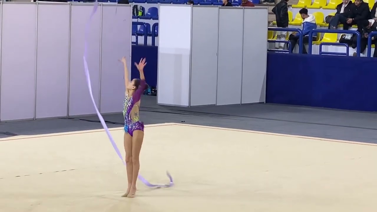 Layla Omar 2012. HSC.Ribbon Routine. Gomhorya Competetion 2025. Pre Junior