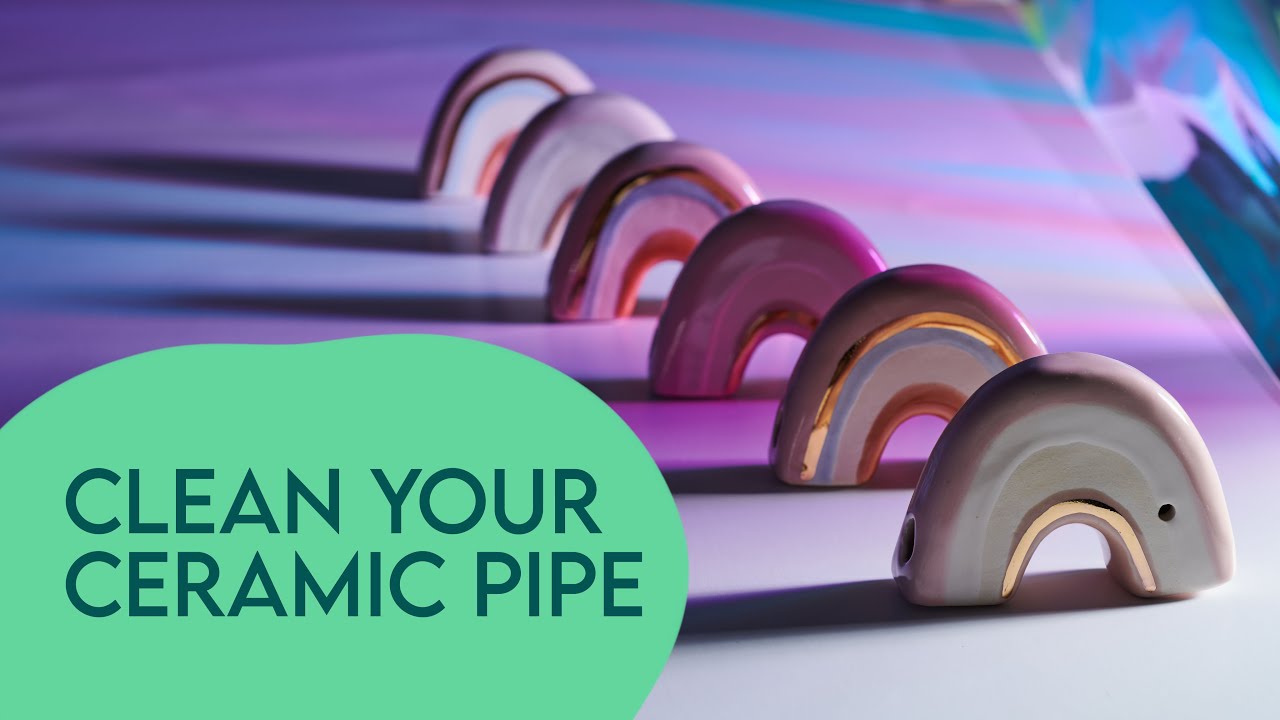 How to Clean Ceramic Pipes, Bubblers, and Bowls