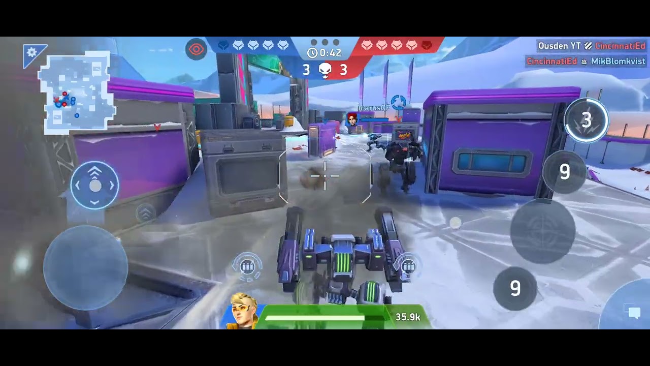 This game has a bit of a pay to win issue it seems (mech arena part 5)
