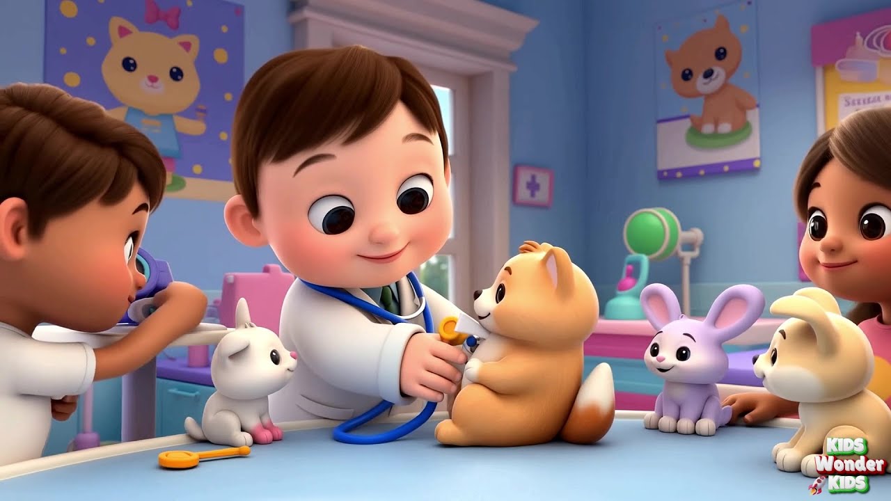 🩺💓🐕 Healthy Heartbeat! Buster the Dog and Misty the Cat's All Better Rhyme