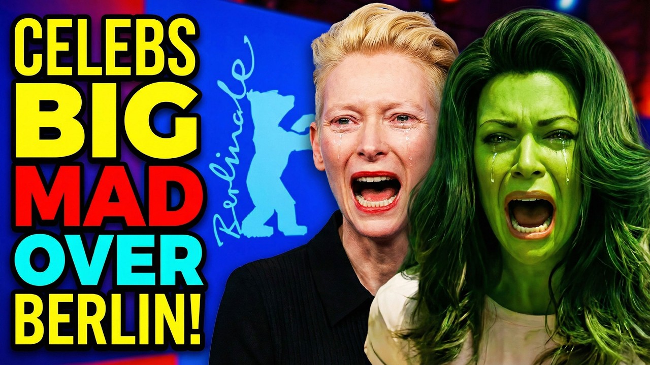 Hollywood Celebrities FURIOUS They Can't Criticize Israel in Berlin, Germany...