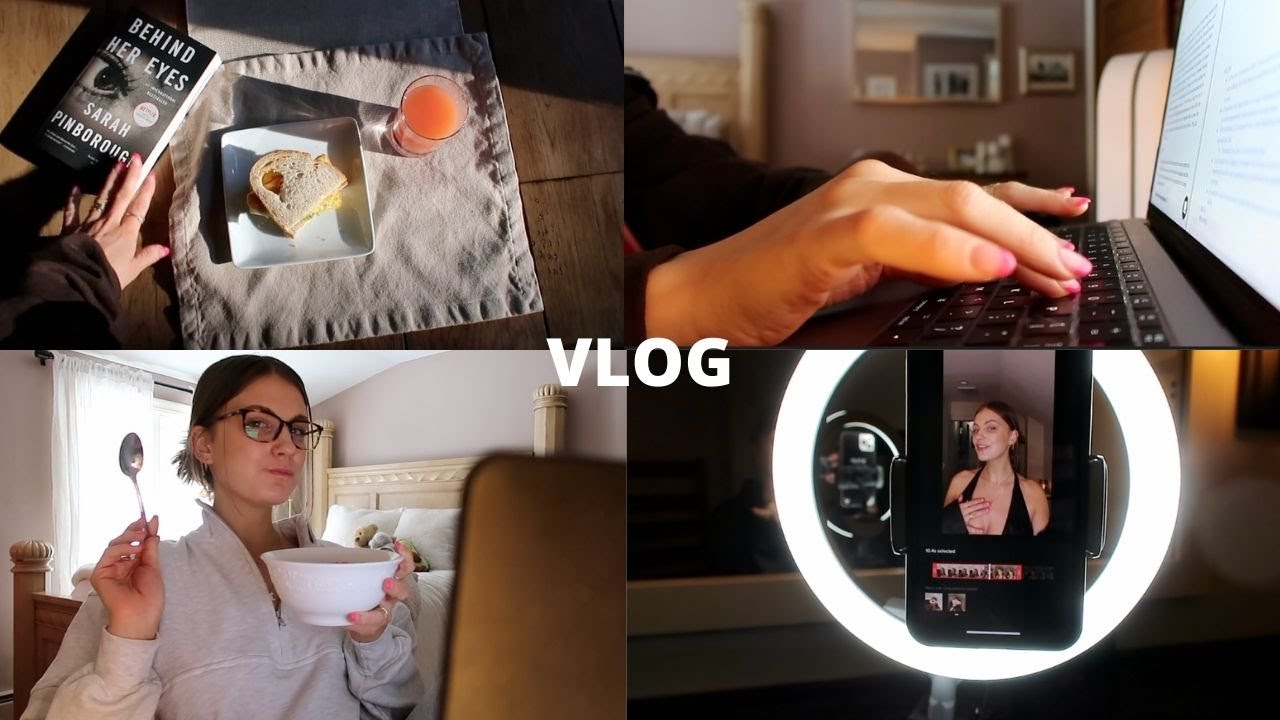 VLOG: week in the life of a law student: unboxing, what i eat during the week, dealing w stress, etc