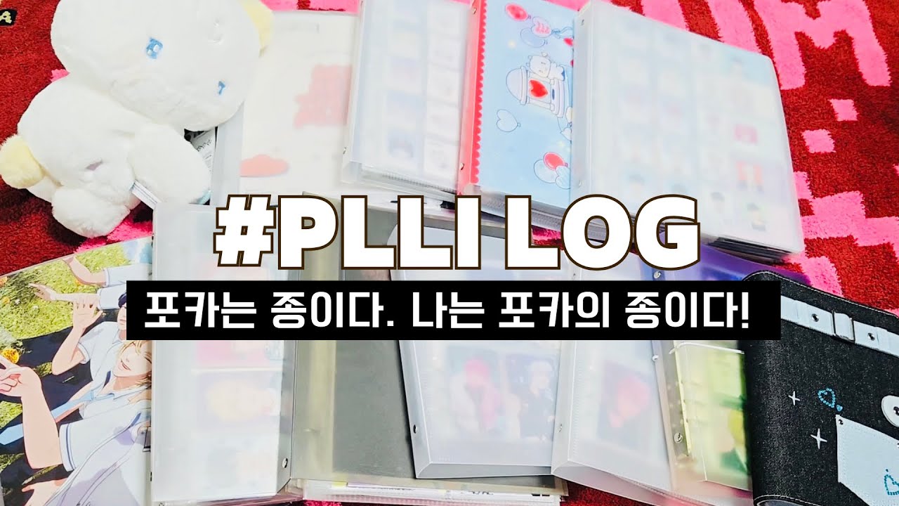 [플리로그] 드볼병에 걸린 플리의 바인더 구경