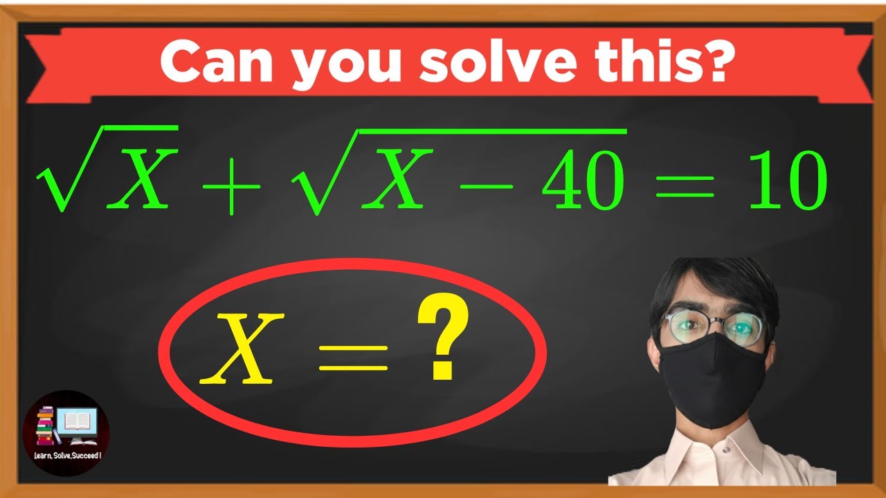 Germany 🇩🇪 | A Nice Nested Square Root Algebra Olympiad Math Problem | Maths Olympiad
