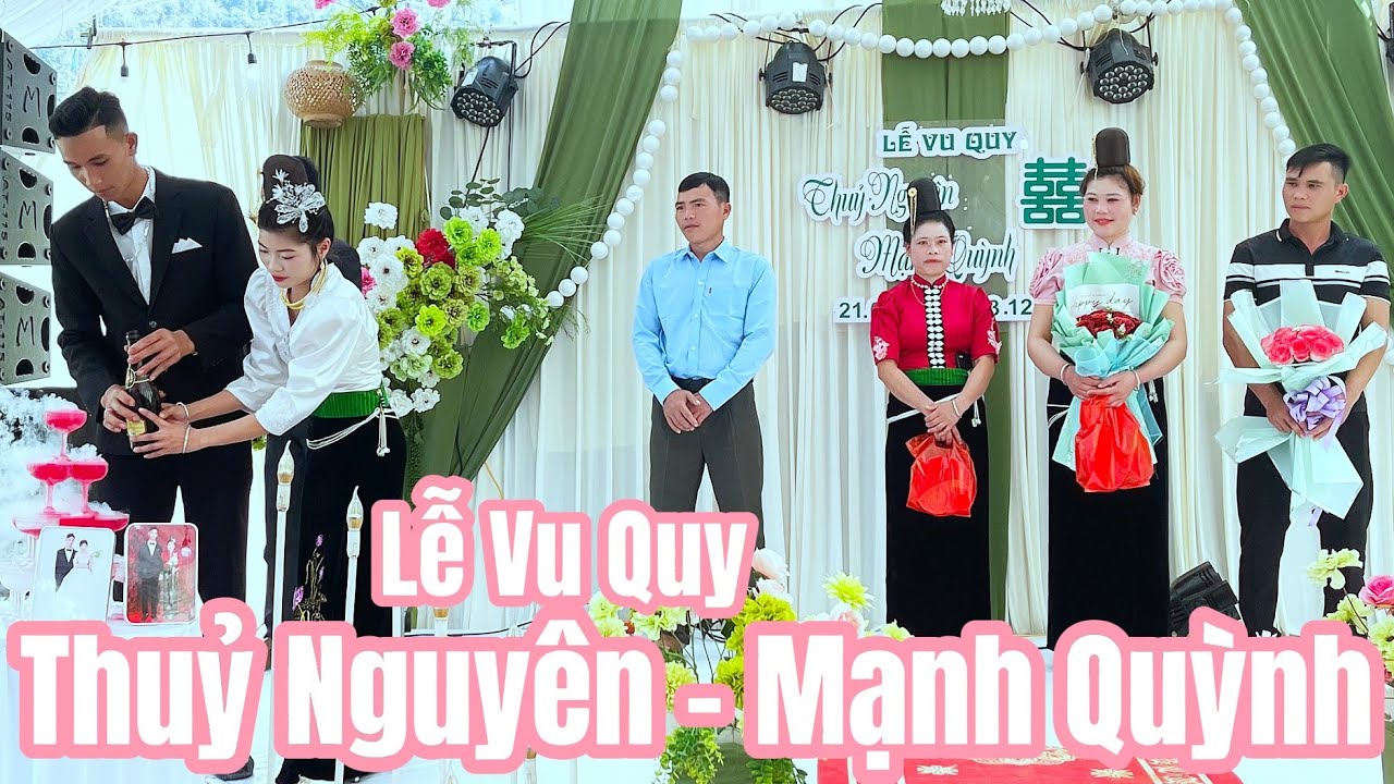Toàn cảnh lễ vu quy Thủy Nguyên - Mạnh Quỳnh bản phang hụm có chiềng mung sơn la