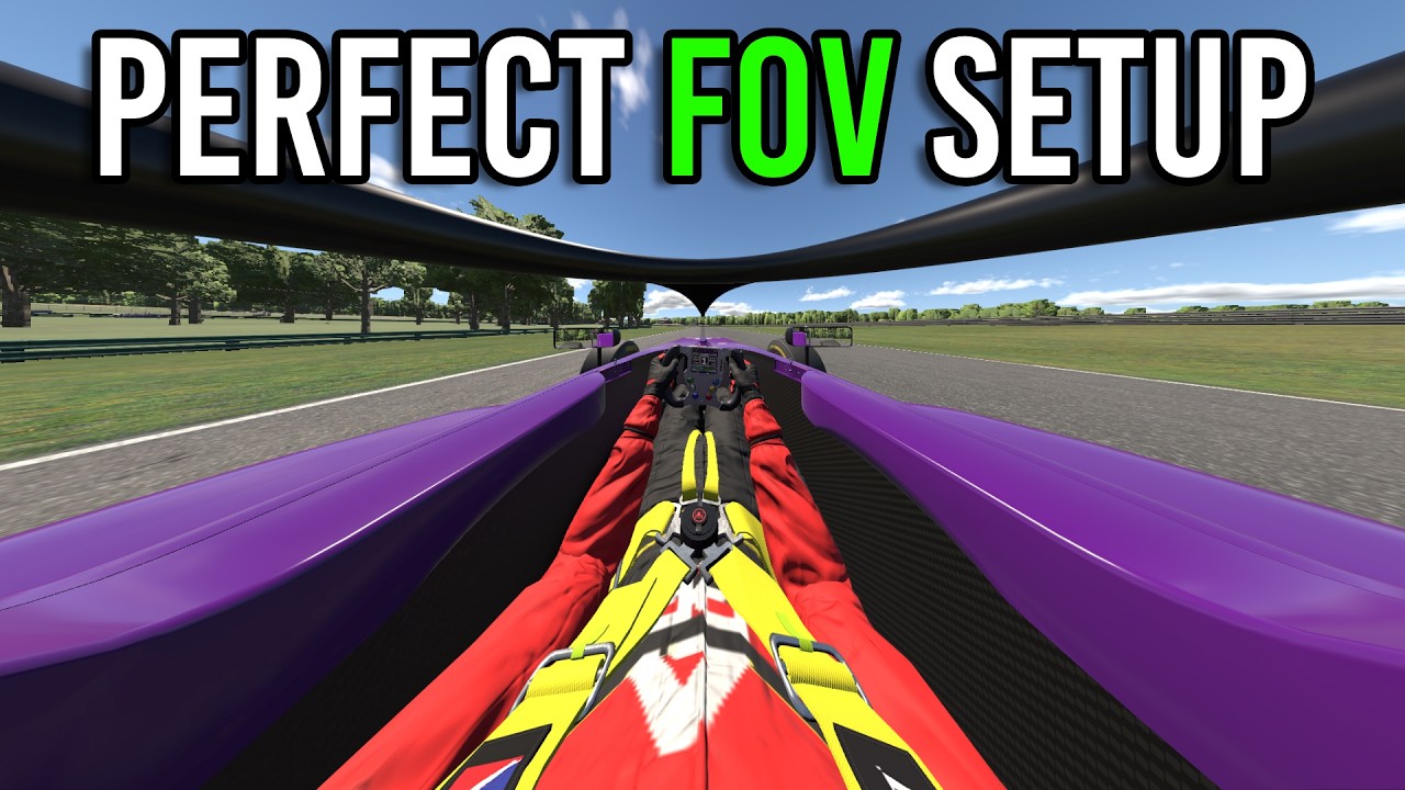 Fix Your Sim Racing FOV In 60 Seconds Or Less!