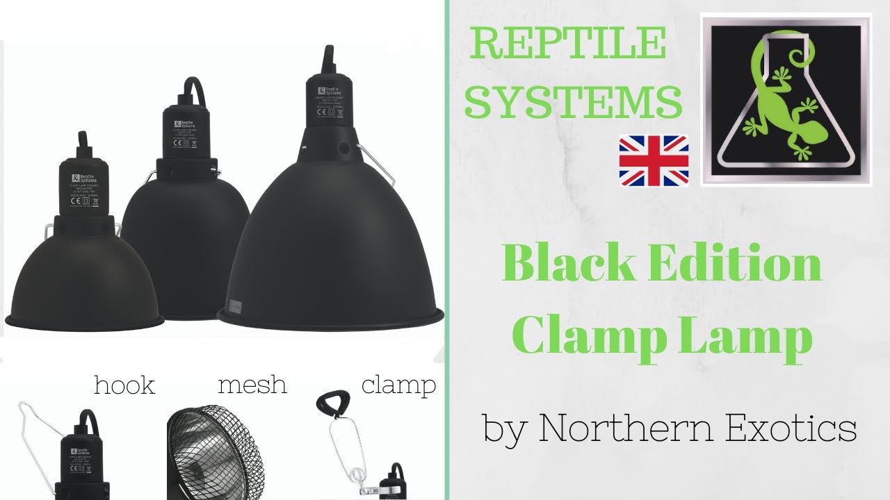 Black Edition Clamp Lamp