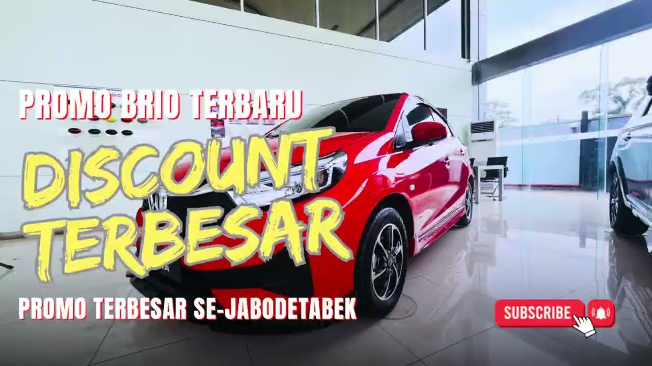 BRIO BARU TAPI DISCOUNT LANGSUNG GEDE GEDEAN #promohonda #automobile 