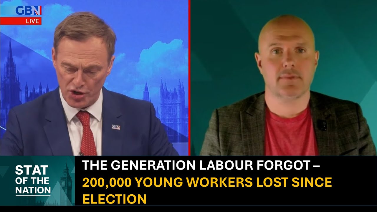 The Generation Labour Forgot: 200k Young Workers Lost Since the Election | Jamie Jenkins on GB News