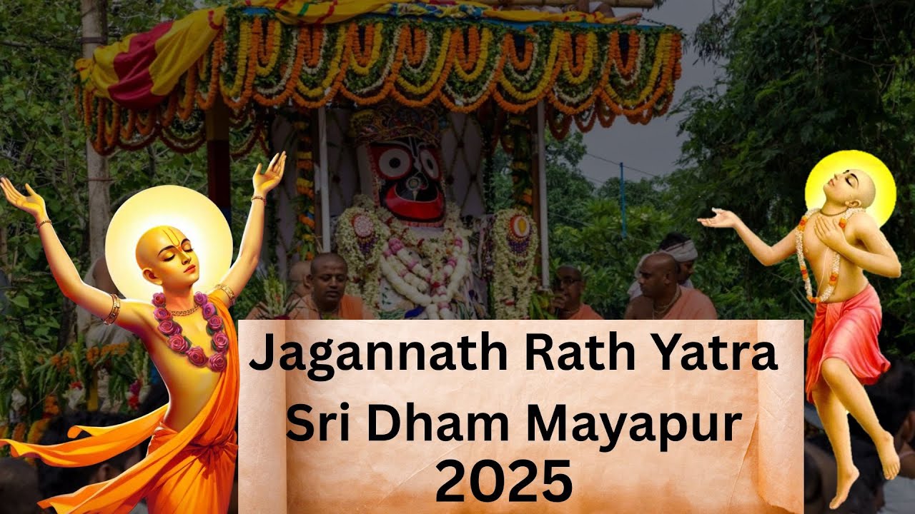 Jagannath Rath Yatra Sri Dham Mayapur  Junn 27,2025