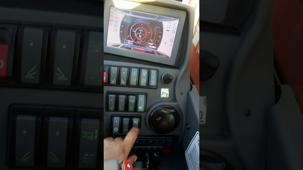 Manitou 3050 ic aksam dugme sistemi