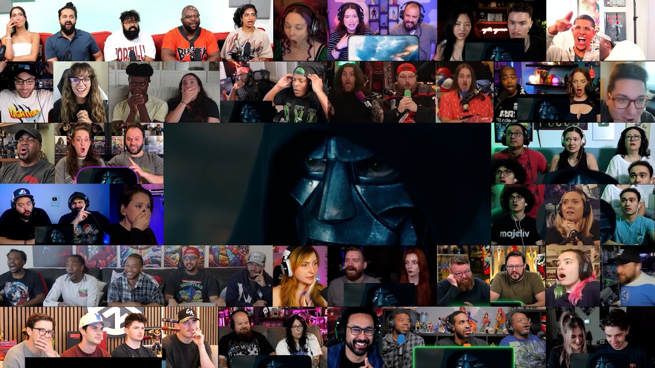Avengers Doomsday Trailer Reaction Mashup