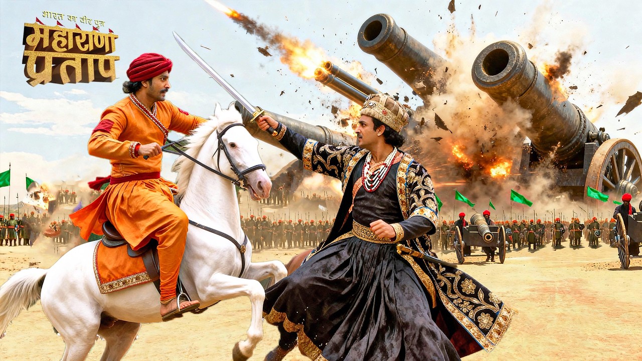 युद्ध में महाराणा प्रताप के खिलाफ अकबर ले आया भयानक तोप | भारत का वीर पुत्र | Maharana Pratap 2026