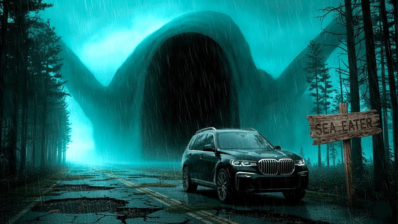 SEA EATER SAW ME ESCAPING FROM HIM IN MY CAR