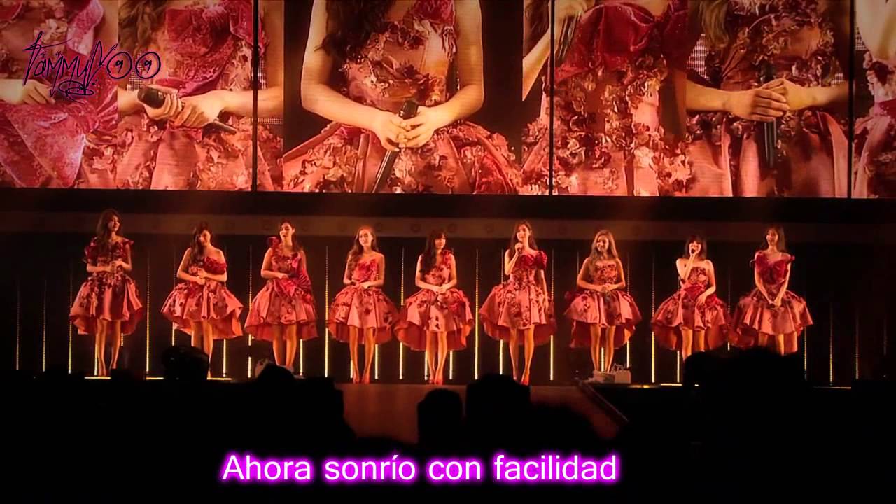 SNSD - All my love is for you (Sub Espanol)