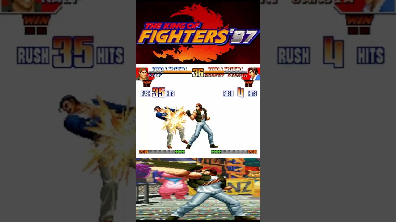 Robert VS Ralf Bug Infinito (KoF '97) #kof97 #mbizarro