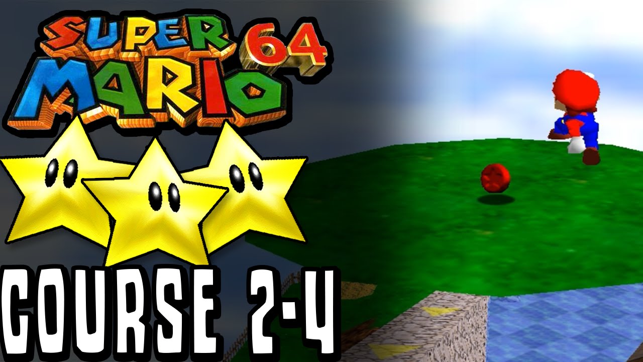 Super Mario 64: Course 2-4 | Red Coins On The Floating Isle (100% Walkthrough/Guide)