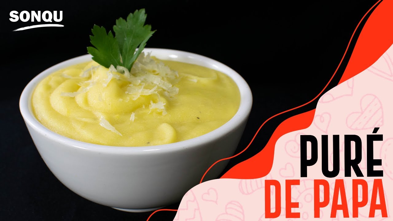Aprende a preparar un PURÉ DE PAPA CASERO bien cremoso 😋❤️