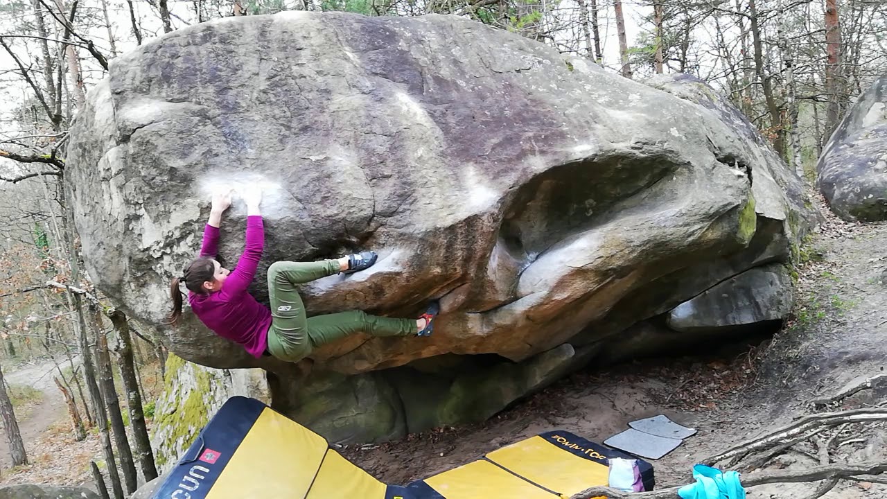 Le Pare-Dessus 7a+ - Gorge aux Châts