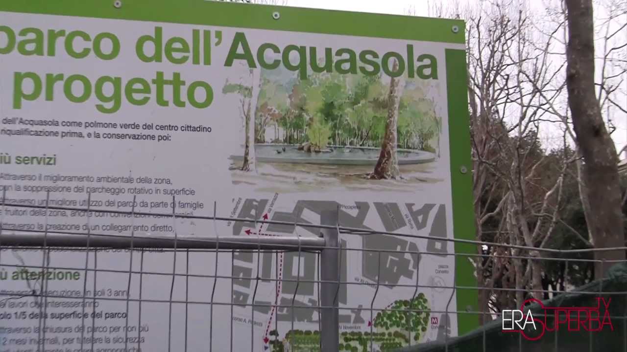 Genova, parco Acquasola: una storia infinita