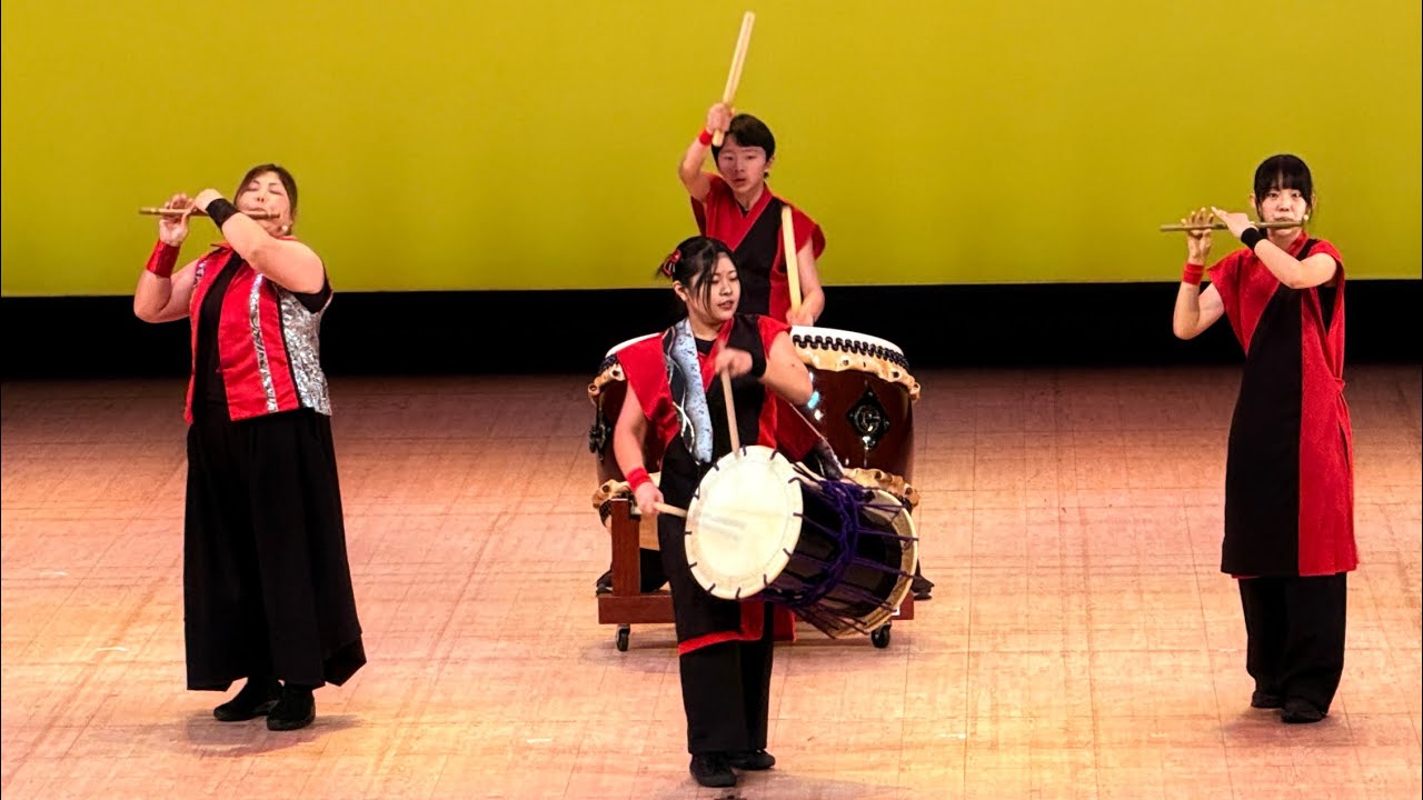 ［4K中央］江上和太鼓 鄉蓮『しらせ（演目）』第44回久留米市民合同芸能祭2026.01.25久留米シティプラザ ザ・グランドホール