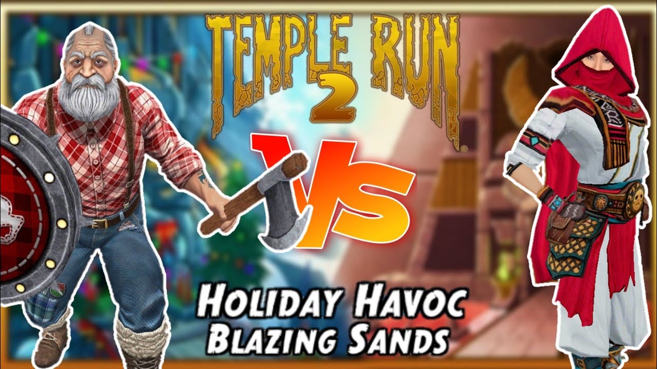Sigur Frostbeard Lumberjack VS Karma Lee Shadow Walker Holiday Havoc Temple Run 2