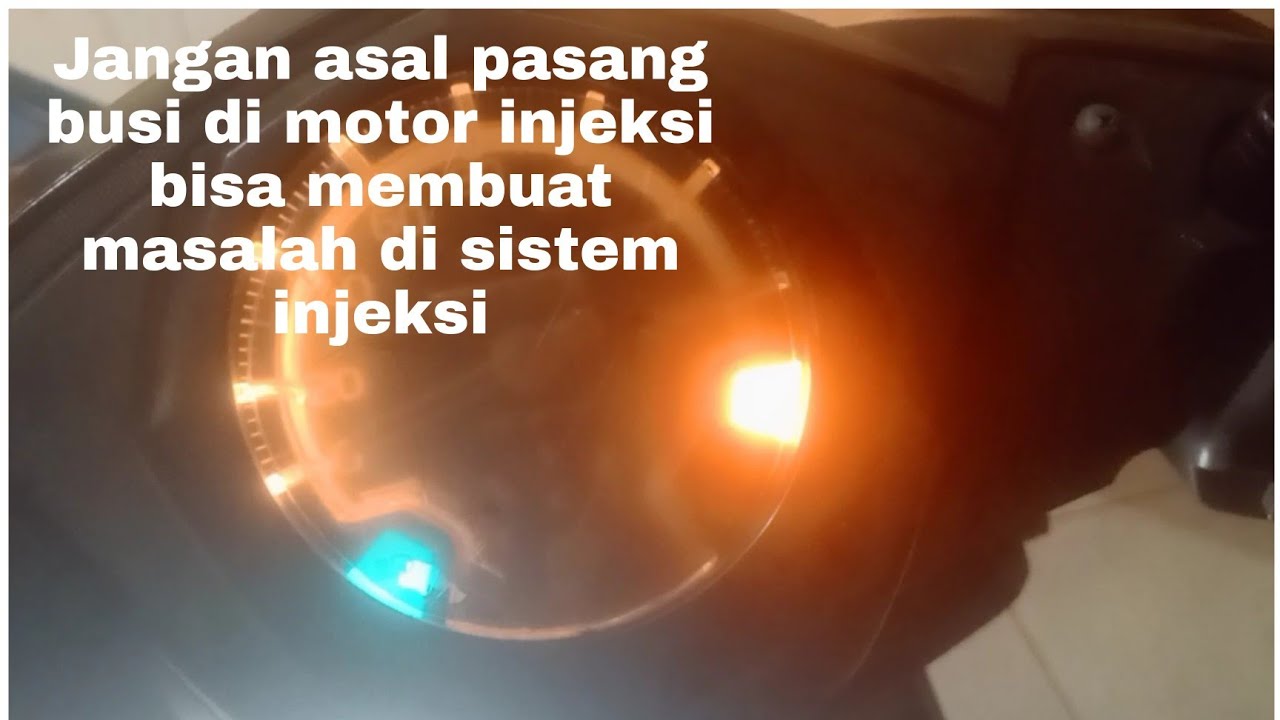 Atasi mio soul gt/mio j saat jalan lampu mil menyala.