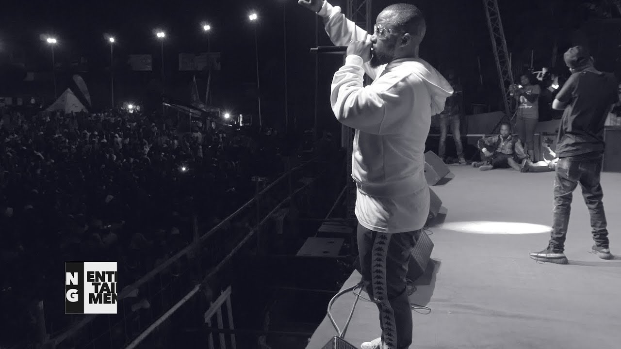 Cassper Nyovest in Harare, Zimbabwe. Tito mboweni performance - Urban Scoop Africa (2017)