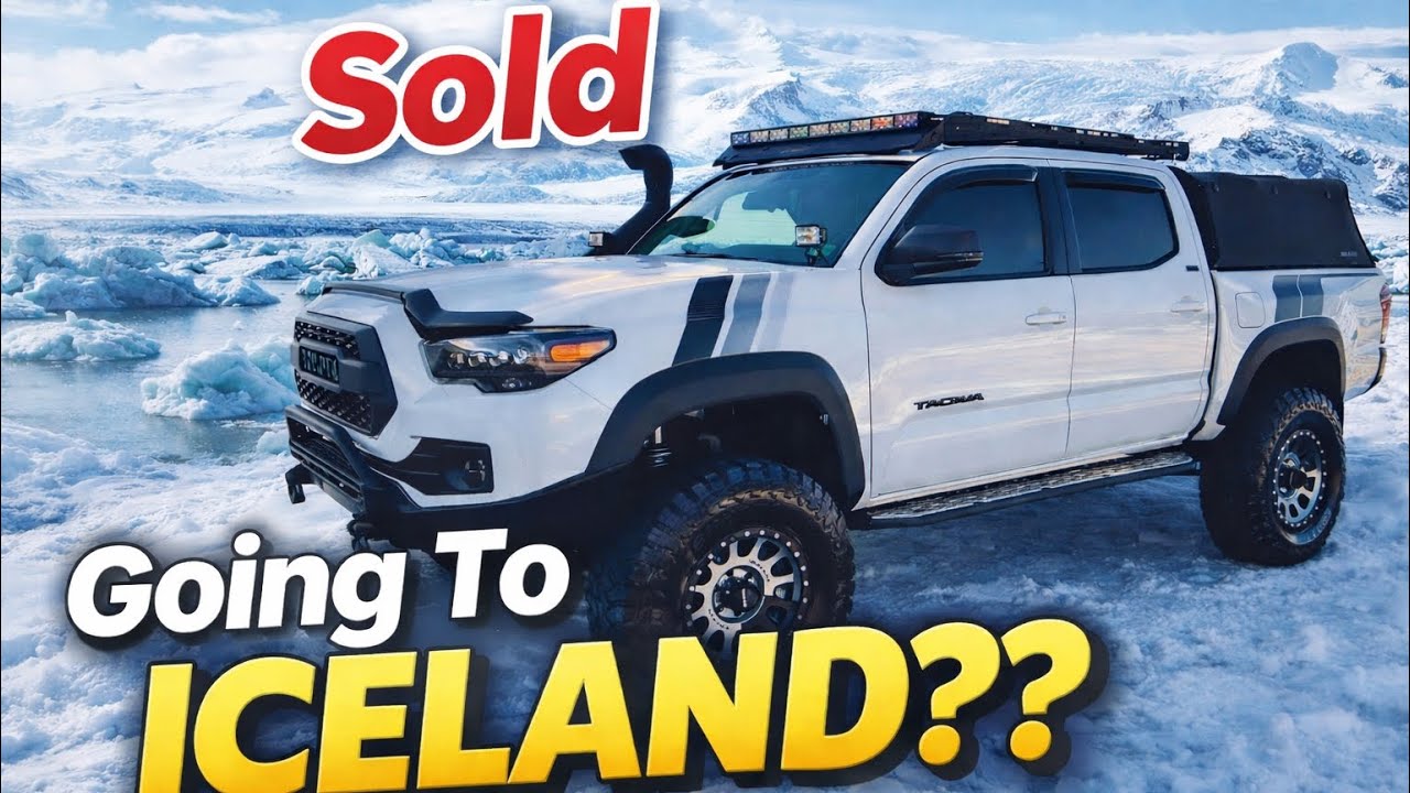 We sold to Iceland ! Mike flies in the air checks on interstate 95 serious backup