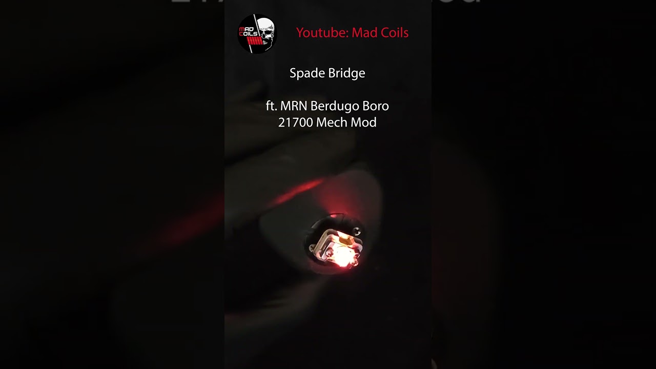 Spade Bridge ft MRN Berdugo Boro Mech Mod - Building and wicking #shorts