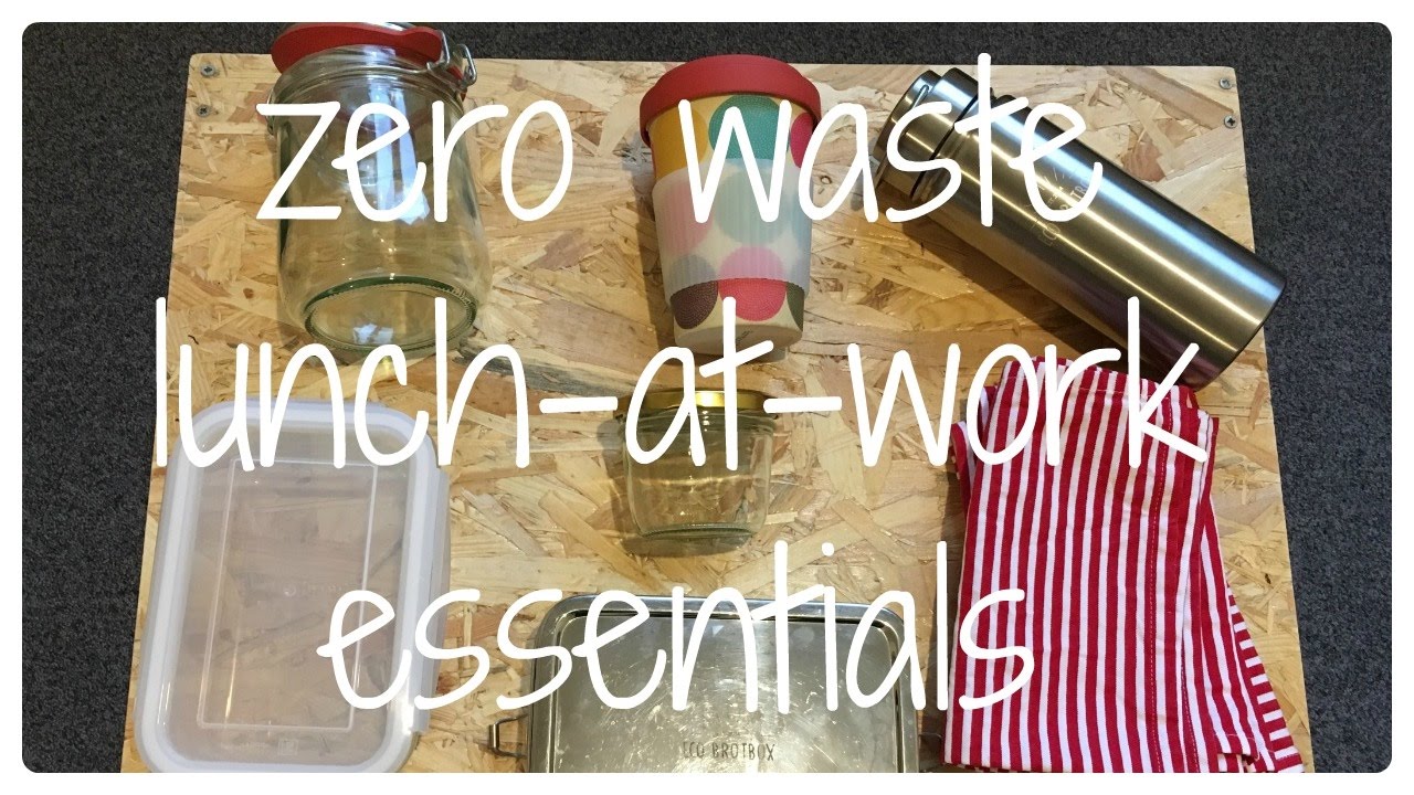 Going zero waste: my lunch-at-work essentials | Minimalist living
