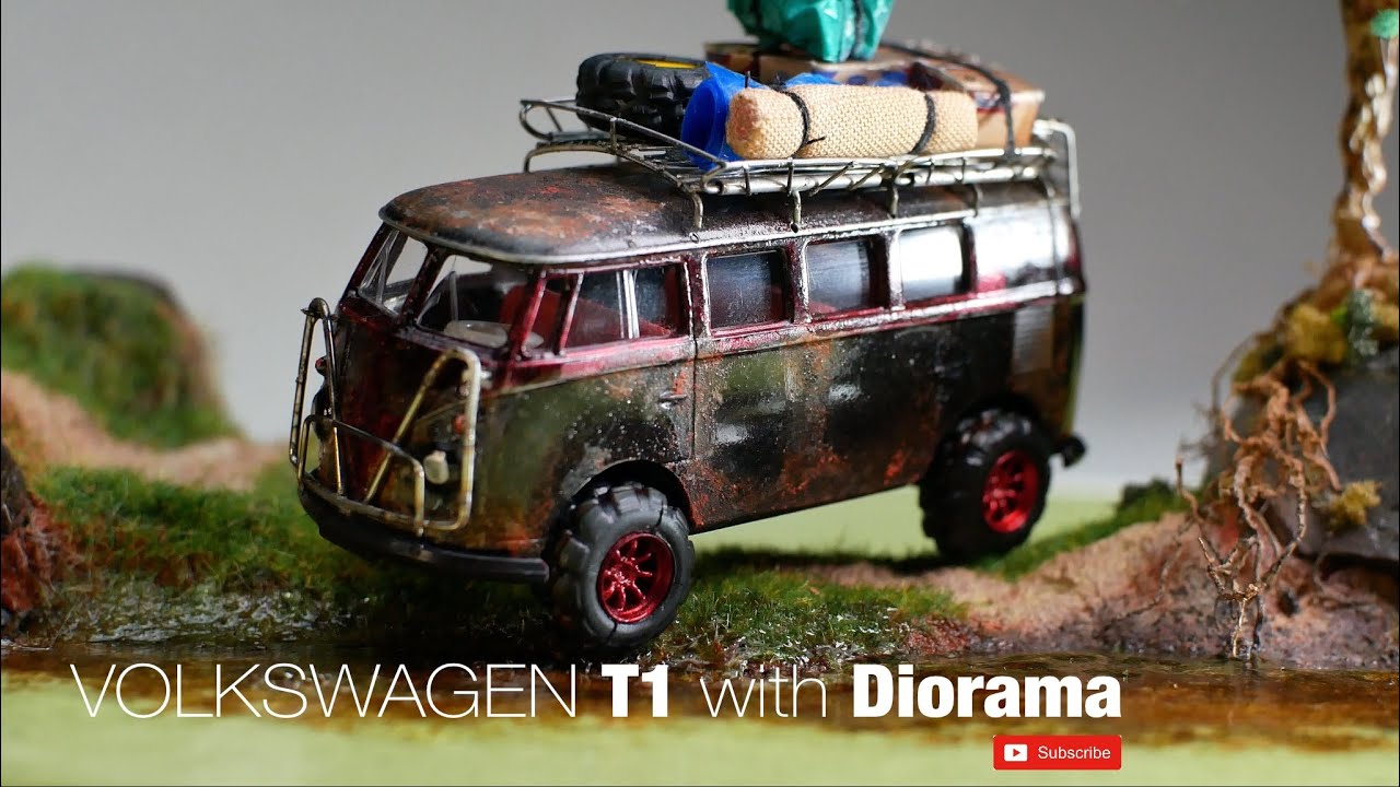 Volkswagen T1 with Diorama