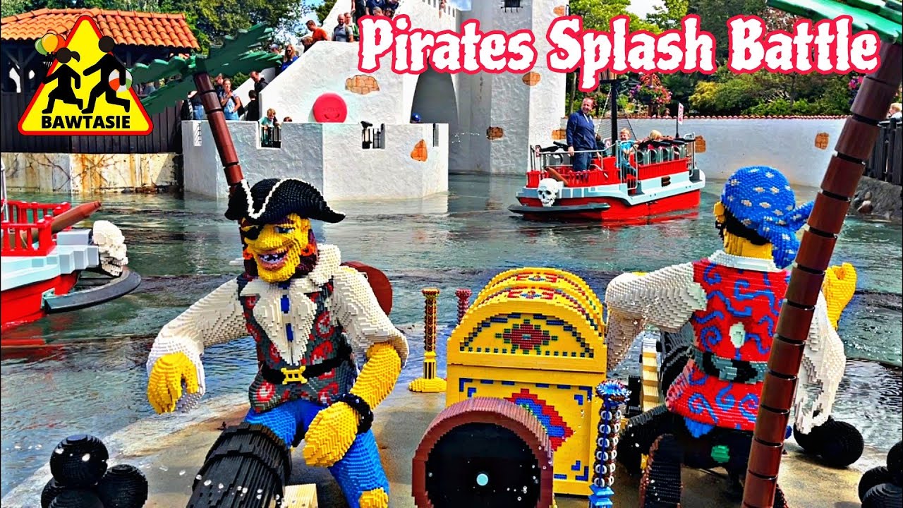 Pirate Splash Battle! Walki pirat&oacute;w w LEGOLAND Billund 🇩🇰
