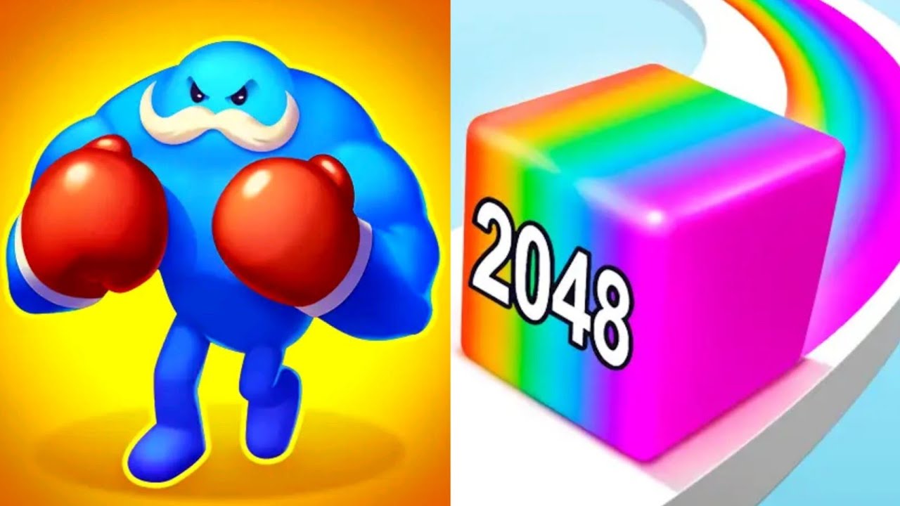 Punchy Race VS Jelly Run 2048 Satisfying ASMR Gameplay (Android,ios) (New Update)