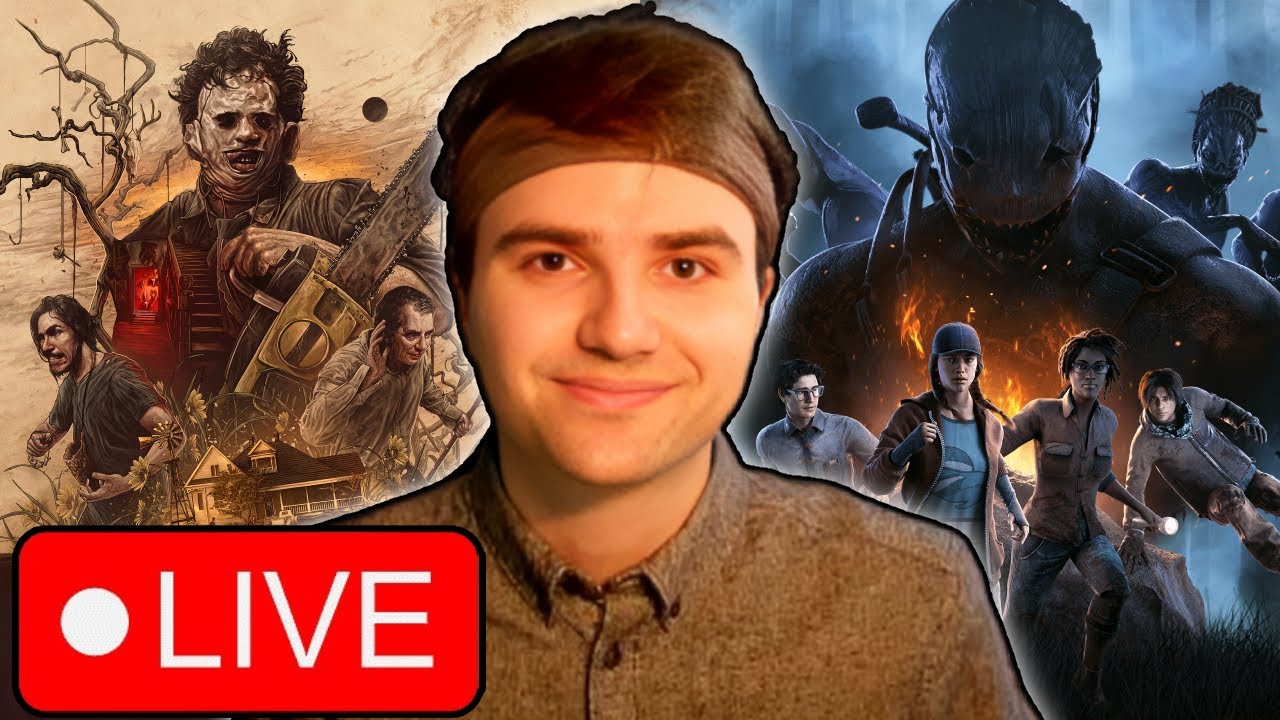 🔴LIVE! TCM Then Stranger Things Chapter 2 | TCM & DBD Gameplay (Horizontal)
