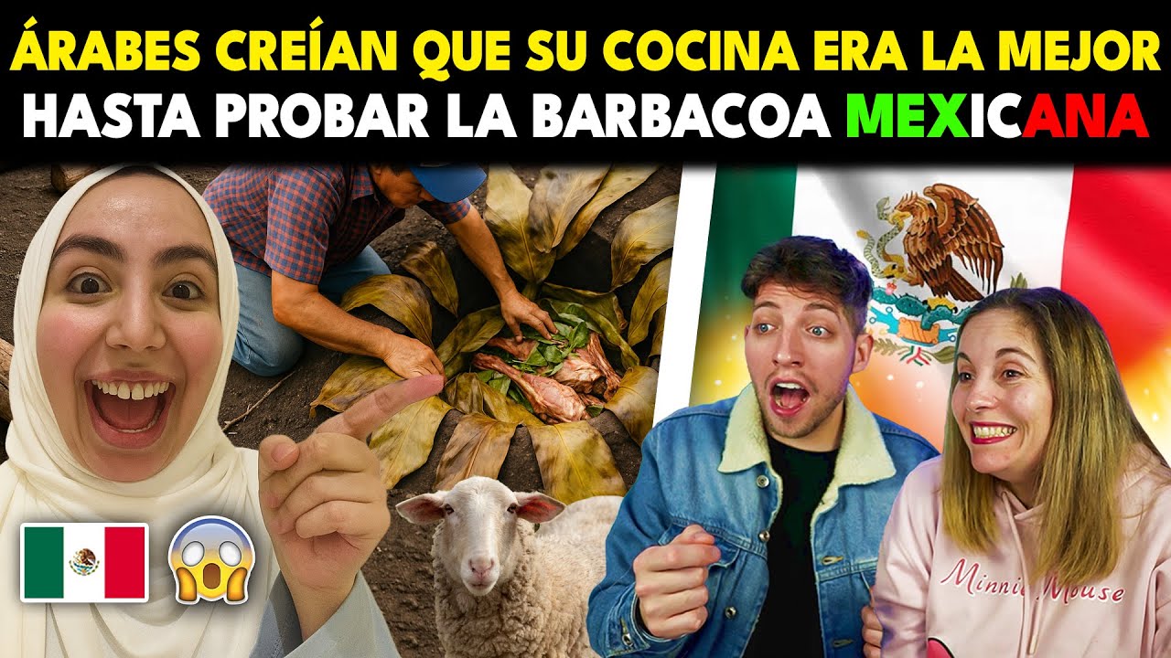 ARABES NO PUEDEN CREER QUE EN MEXICO COCINEN LA CARNE BAJO TIERRA HASTA QUE PRUEBAN LA BARBACOA 🇲🇽