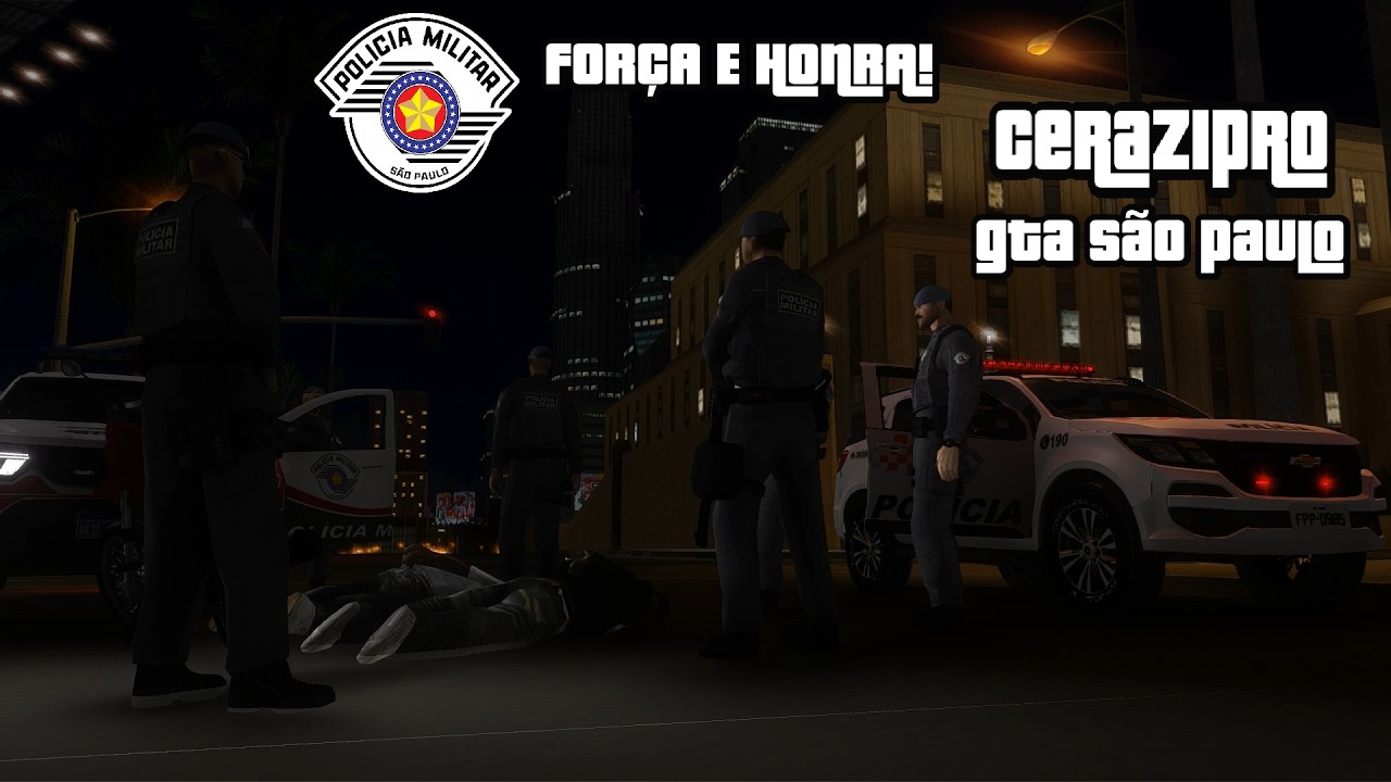 GTA PMESP - Patrulhamento de rotina e ocorrências policiais