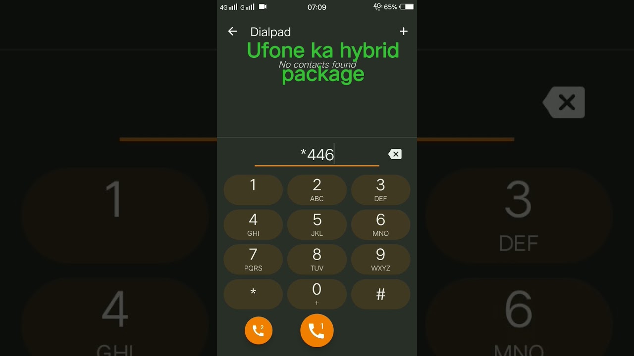 ufone ka hybrid package