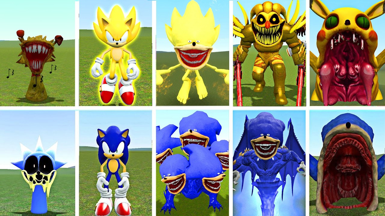 NEW EVOLUTION! CURSED SUPER SONIC vs SONIC.EXE ULTRA | BEST BATTLE in GARRY'S MOD 2026 | WHO WIN?