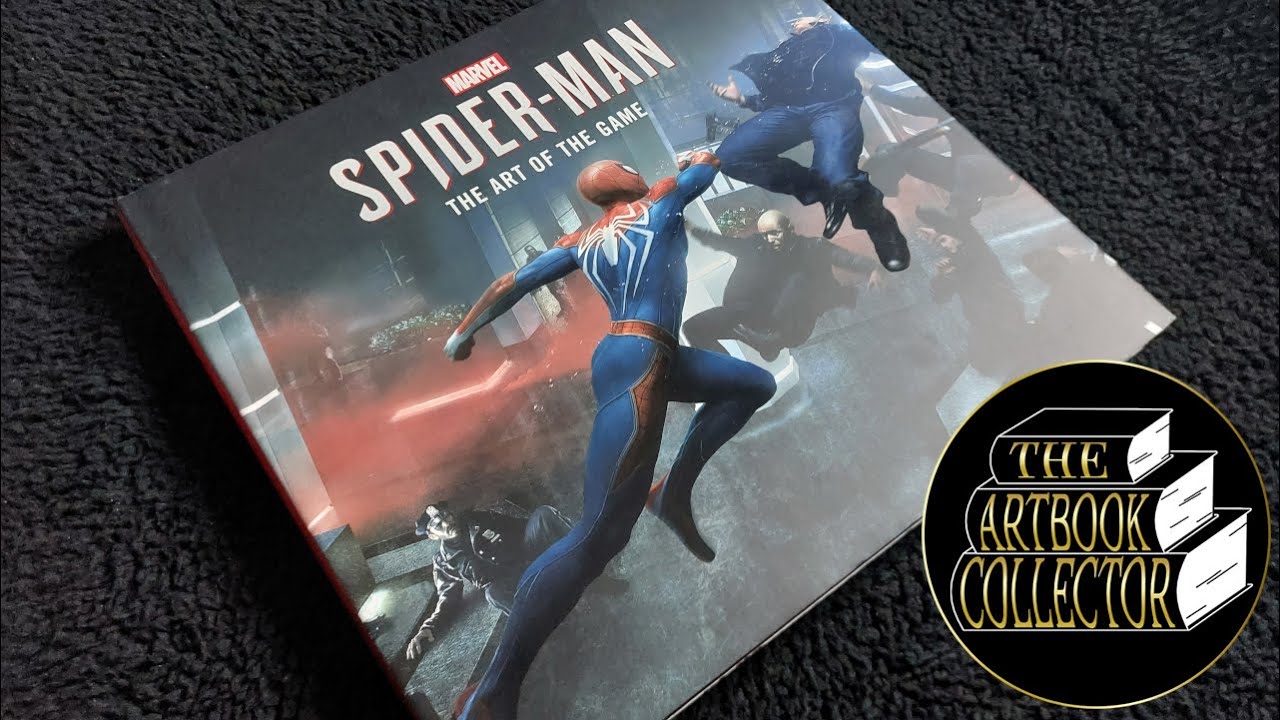 Marvel's Spider-Man: The Art of the Game - Book Flip Through